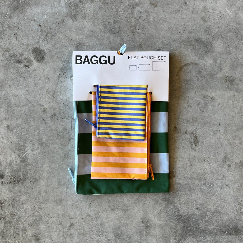 Baggu - Flat Pouch Set - Shop Duet