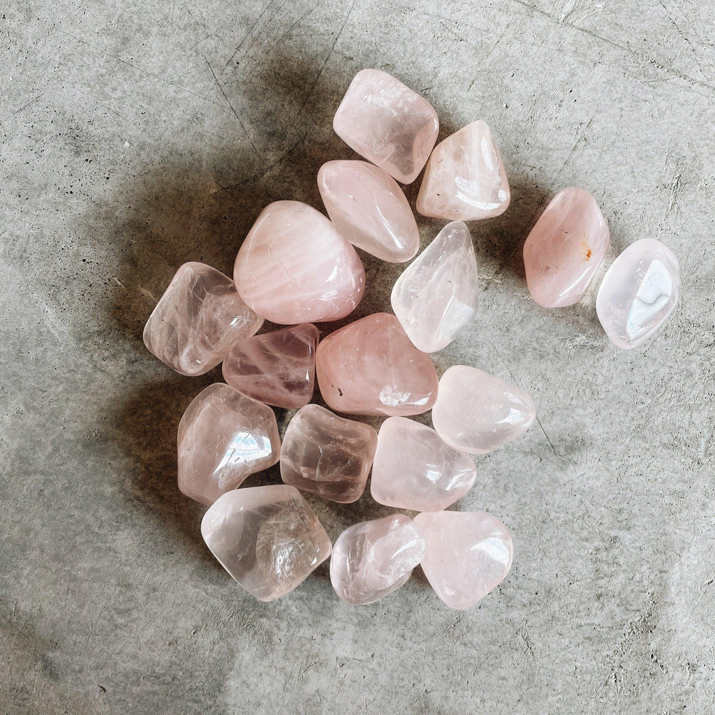 Duet - Polished Rose Quartz Cluster - Shop Duet