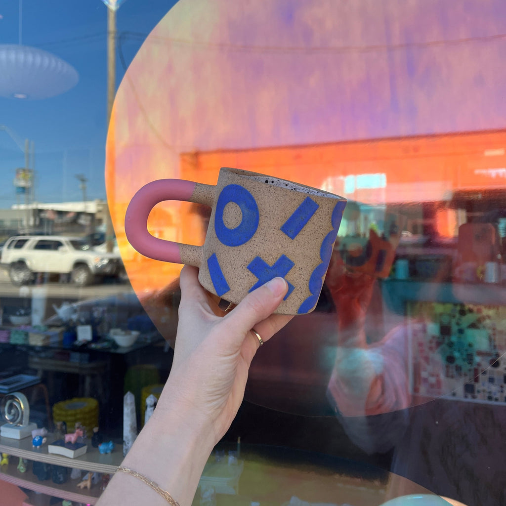 Recreation Center - Blue Doodle Mug - Shop Duet