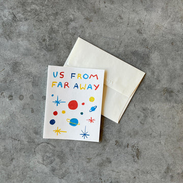 Red Cap Cards - Far Away Greeting Card - Shop Duet