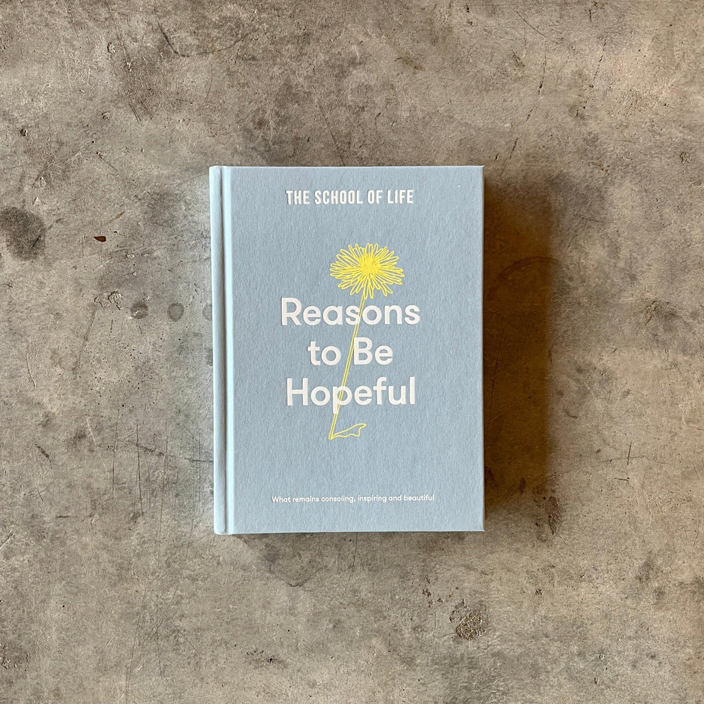 The School of Life - Reasons To Be Hopeful Book - Shop Duet