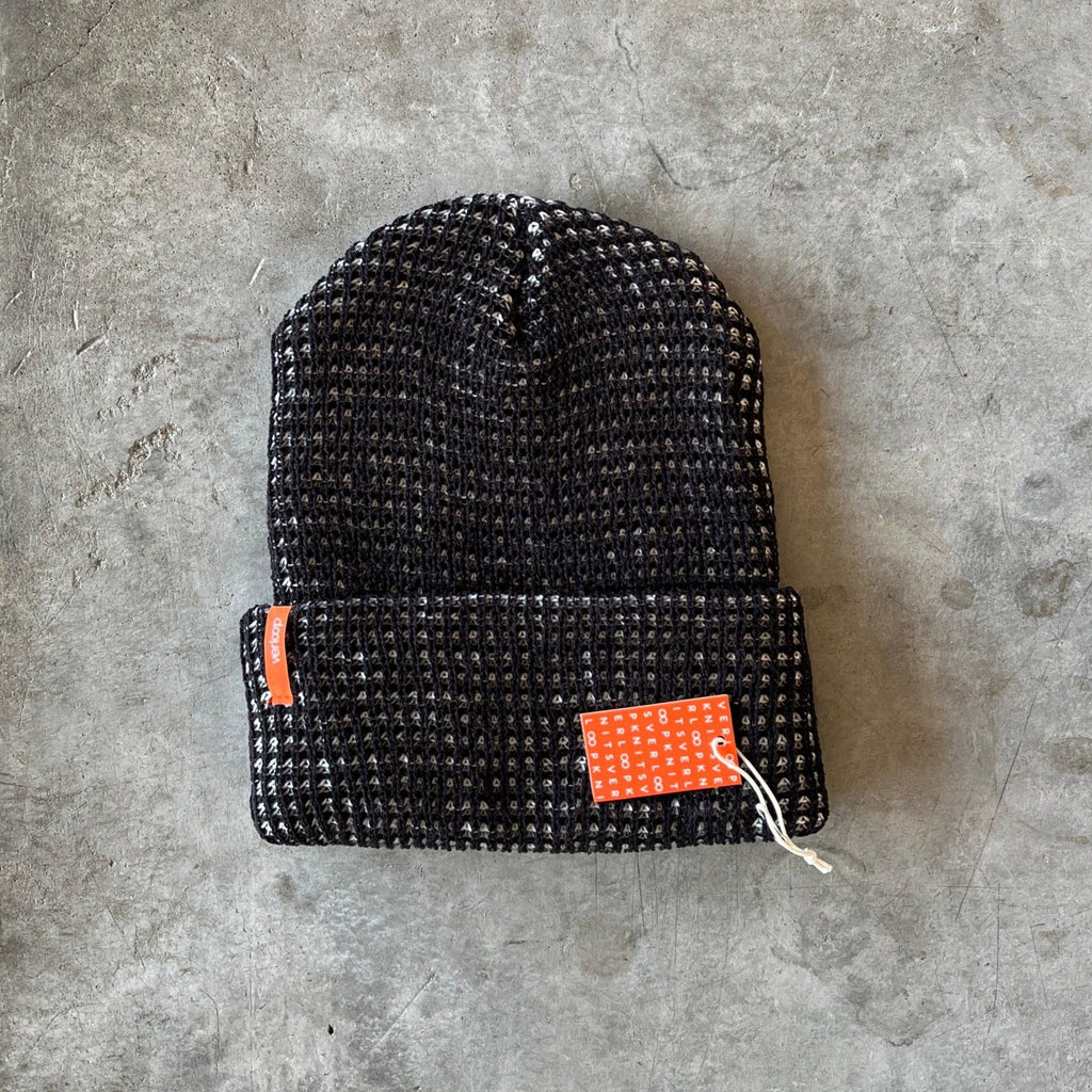 Verloop - Simple Grid Knit Beanie - Shop Duet