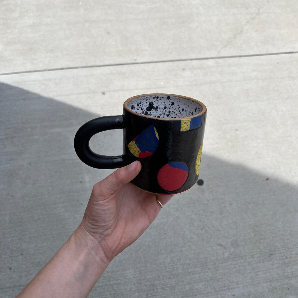 Recreation Center - Black Bauhaus Mug - Shop Duet